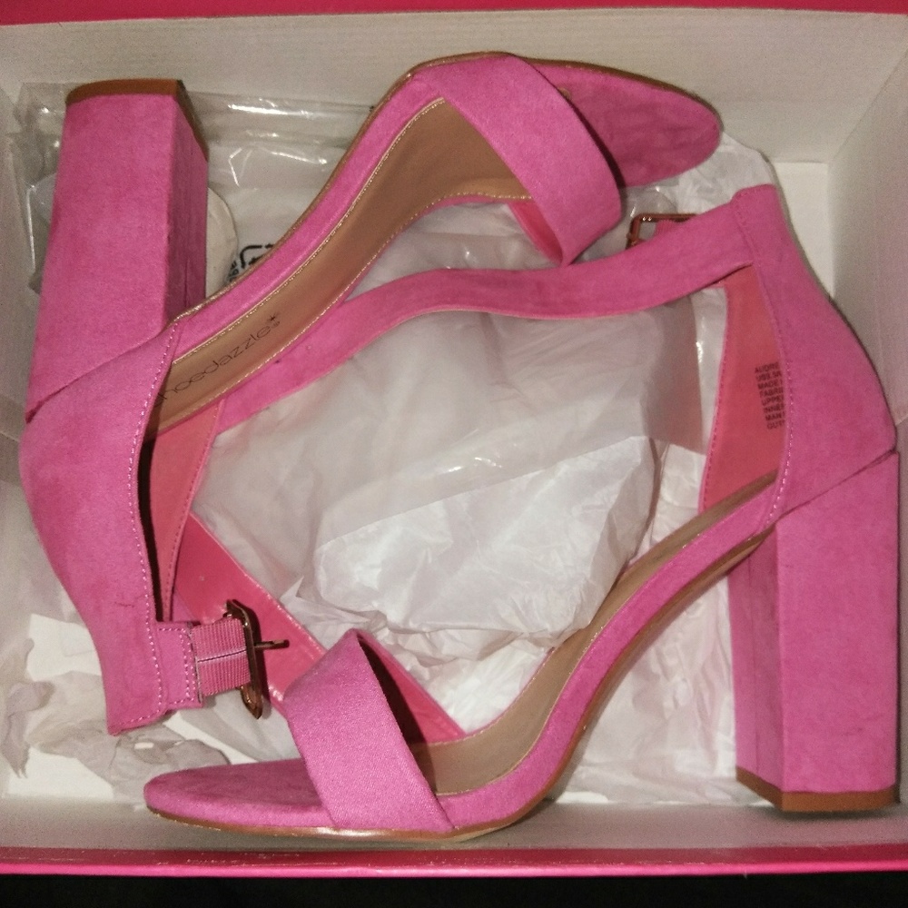 Pink heels